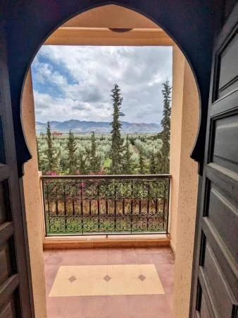 Ourika valley landscape